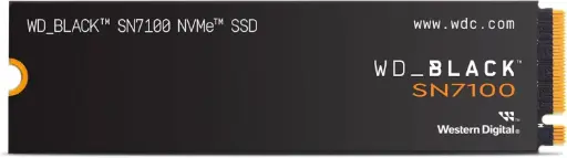   WD BLACK SN7100 NVMe Internal SSD Gen4 PCIe, M.2 2280, Up to 7,250 MB/s  