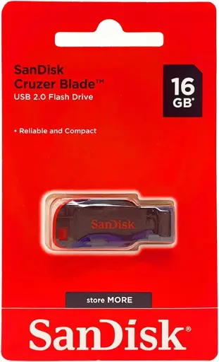   SanDisk Cruzer Blade 16GB USB 2.0 ذاكرة خارجية