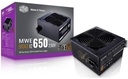 Cooler Master MWE 650 Bronze V2 230v, 80 Plus Bronze, Non-Modular Power Supply – Black